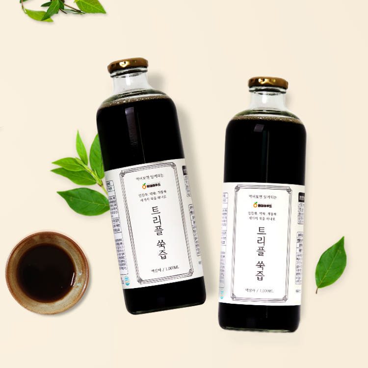 먹어보면 알게되는 트리플쑥즙 1000ml + 트리플쑥즙 1000ml