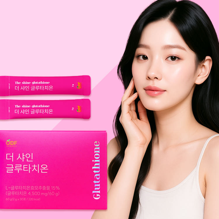 ODF 더 샤인 글루타치온 분말 레몬맛 2g 30포, 1개