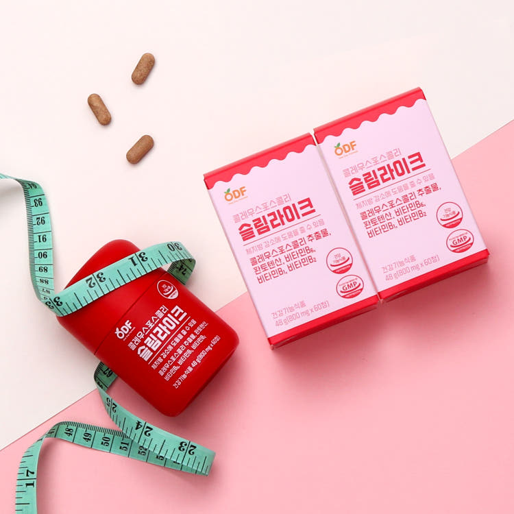콜레우스 포스콜리 슬림라이크 체지방 감소 800mg x 120정 2개월